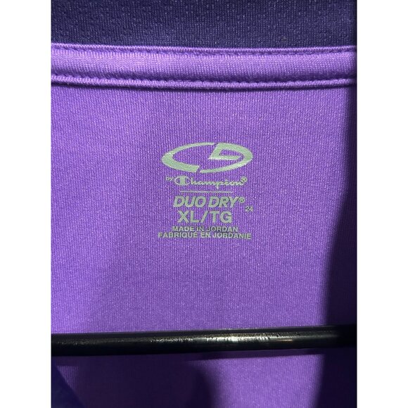 Athletic Works C9 NWT Womens Duo Dry Purple Full Zip Lightweight Jacket SZ XL - Picture 5 of 10